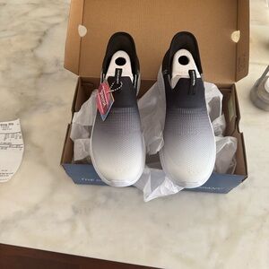 Skechers Ombre Black and White Sneakers